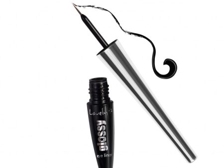 Glossy Eyeliner ultraczarny eyeliner do oczu o wysokim połysku 2g Online now