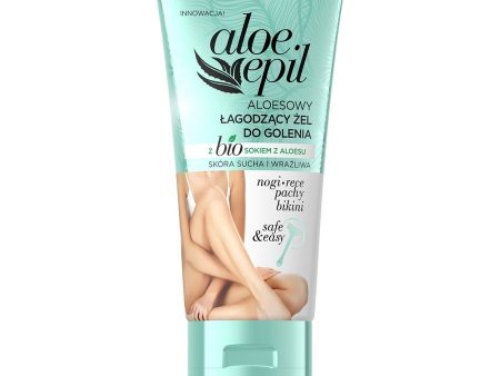 Aloe Epil łagodzący aloesowy żel do golenia 175ml Online now