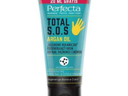 Total S.O.S Argan Oil „Olejkowe rękawiczki” regenerujący krem do rąk paznokci i skórek 80ml Fashion