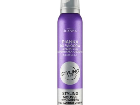 Styling Effect pianka do włosów z keratyną bardzo mocna 150ml Online now