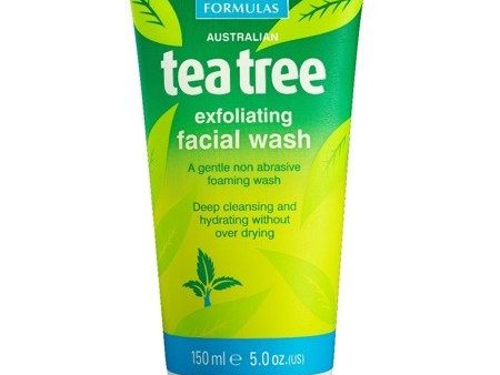 Tea Tree Exfoliating Facial Wash złuszczający żel do mycia twarzy 150ml Online Hot Sale