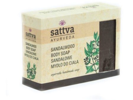 Body Soap indyjskie mydło glicerynowe Sandalwood 125g on Sale