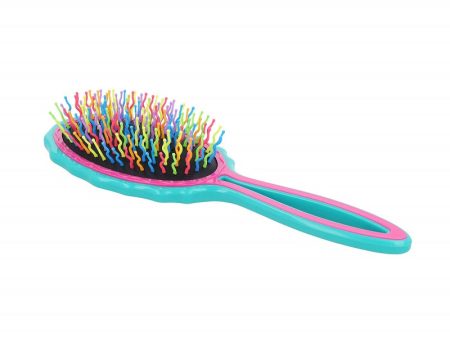 Big Handy Hair Brush duża szczotka do włosów Turquoise-Pink Online Sale