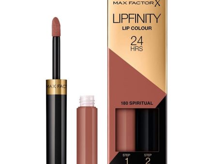 Lipfinity Lip Colour dwufazowa pomadka w płynie o długotrwałym efekcie 180 Spiritual 3.69ml Fashion