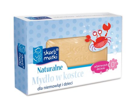 Naturalne mydło w kostce dla niemowląt i dzieci 100g Fashion