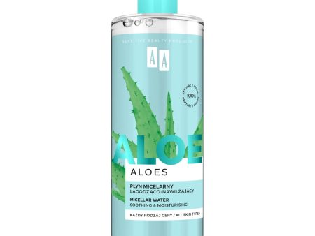 Aloes 100% Aloe Vera Extract płyn micelarny łagodząco-nawilżający 400ml For Cheap