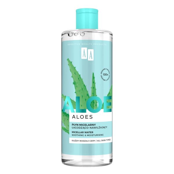 Aloes 100% Aloe Vera Extract płyn micelarny łagodząco-nawilżający 400ml For Cheap