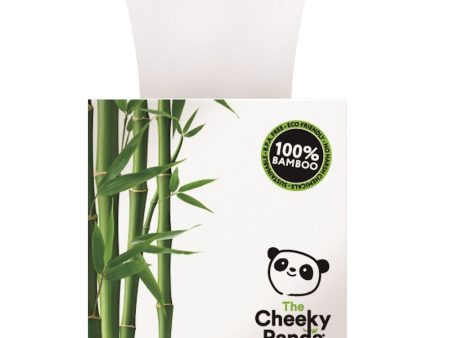 Bamboo Facial Tissue bambusowe chusteczki uniwersalne pudełko kostka 56szt For Discount