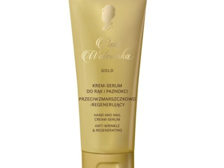 Gold krem-serum do rąk i paznokci przeciwzmarszczkowo-regenerujący 75ml Fashion