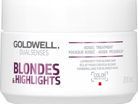 Dualsenses Blondes&Highlights 60sec Treatment 60-sekundowa kuracja dla włosów blond i z pasemkami 200ml Supply