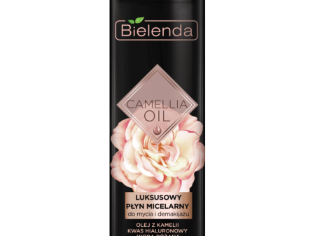 Camellia Oil luksusowy płyn micelarny do mycia i demakijażu twarzy 500ml Online Sale