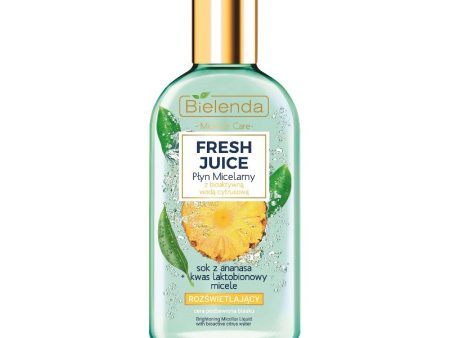 Fresh Juice płyn micelarny rozświetlający z wodą cytrusową Ananas 100ml Online Hot Sale