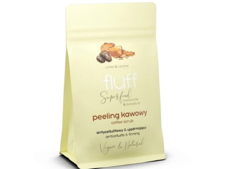 Coffee Scrub peeling kawowy do ciała Antycellulitowy & Ujędrniający  Karmel 100g Sale