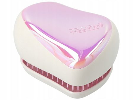 Compact Styler Hairbrush szczotka do włosów Holographic Pink Sale