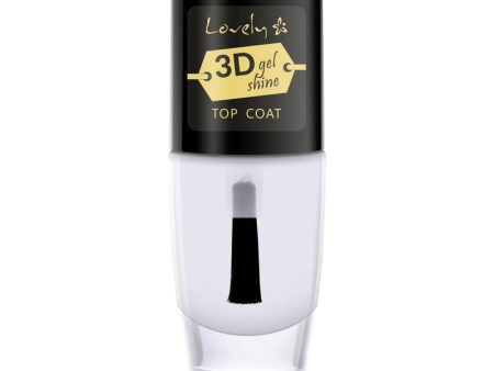 3D Gel Shine Top Coat żelowy top do paznokci z efektem 3D 8ml Online