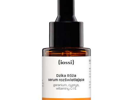 Dzika Róża serum rozświetlające z geranium cyprysem witaminami C i E 10ml Hot on Sale