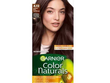 Color Naturals odżywcza farba do włosów 4.12 Lodowy Brąz Cheap