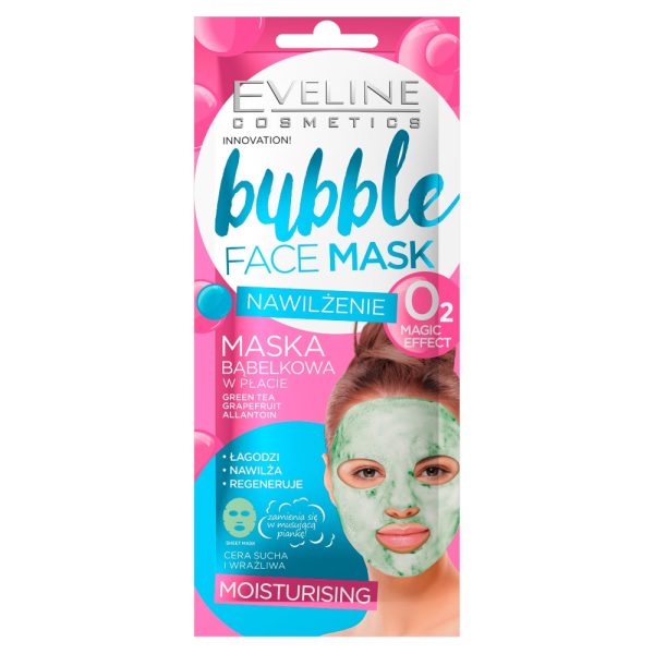 Bubble Face Mask nawilżająca maska bąbelkowa w płachcie 7ml Online Hot Sale