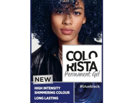 Colorista Permanent Gel trwała farba do włosów #blueblack Online Sale