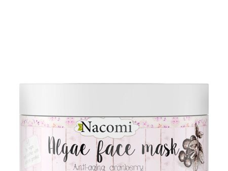 Algae Face Mask algowa maska do twarzy przeciwzmarszczkowa Żurawina 42g Fashion