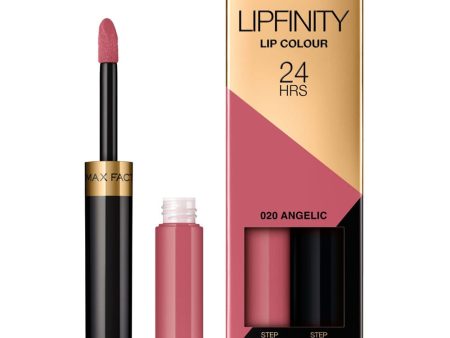 Lipfinity Lip Colour dwufazowa pomadka w płynie o długotrwałym efekcie 020 Angelic For Sale