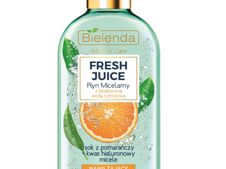 Fresh Juice płyn micelarny nawilżający z wodą cytrusową Pomarańcza 500ml Fashion