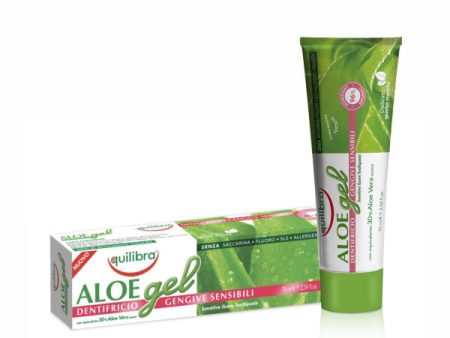 Aloe Sensitive Gums Toothpaste pasta do wrażliwych zębów i dziąseł 75ml For Sale