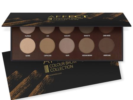 Colour Brow Collection paleta cieni do brwi 10x2g on Sale