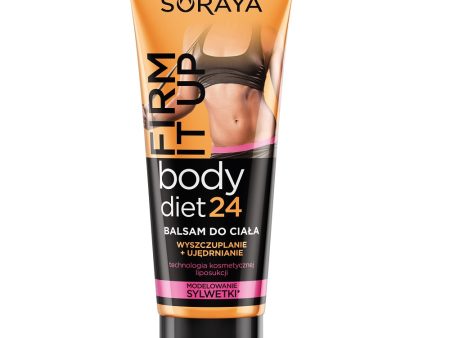 Body Diet 24 Wyszczuplanie i Ujędrnianie balsam do ciała 200ml Online Sale