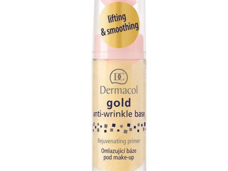 Gold Anti-Wrinkle Base odmładzająca baza pod makijaż 20ml For Discount