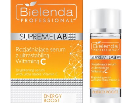 SupremeLab Energy Boost rozjaśniające serum z ultrastabilną witaminą C 15ml Supply