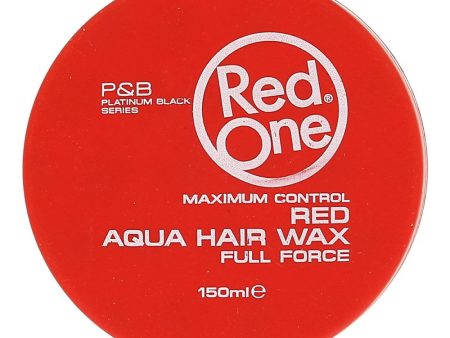 Aqua Hair Gel Wax Full Force wosk do włosów Red 150ml Sale