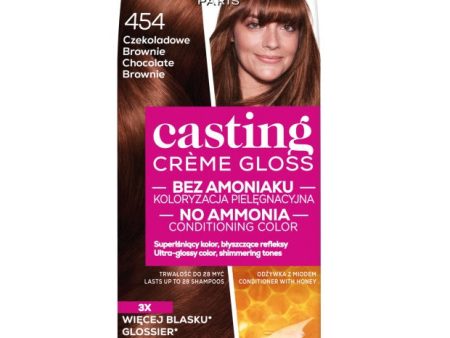 Casting Creme Gloss farba do włosów 454 Czekoladowe Brownie Supply