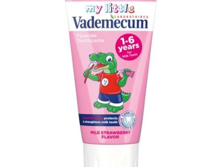 My Little Vademecum pasta do zębów dla dzieci Truskawka 50ml Online Sale