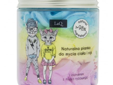 Naturalna pianka do mycia ciała i rąk o zapachu gumy balonowej z ekstraktem z mleka ryżowego 250ml Online