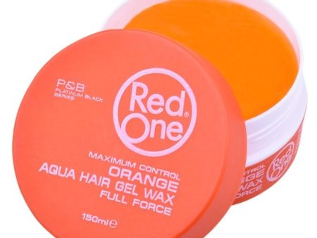 Aqua Hair Gel Wax Full Force wosk do włosów Orange 150ml Supply