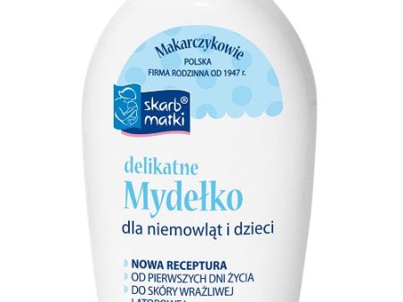 Delikatne mydełko dla niemowląt i dzieci w płynie 80ml Sale