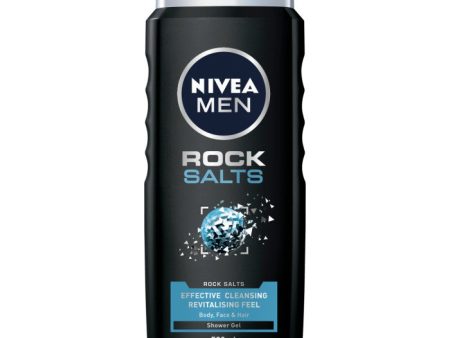 Men Rock Salts żel pod prysznic do twarzy ciała i włosów 500ml Cheap