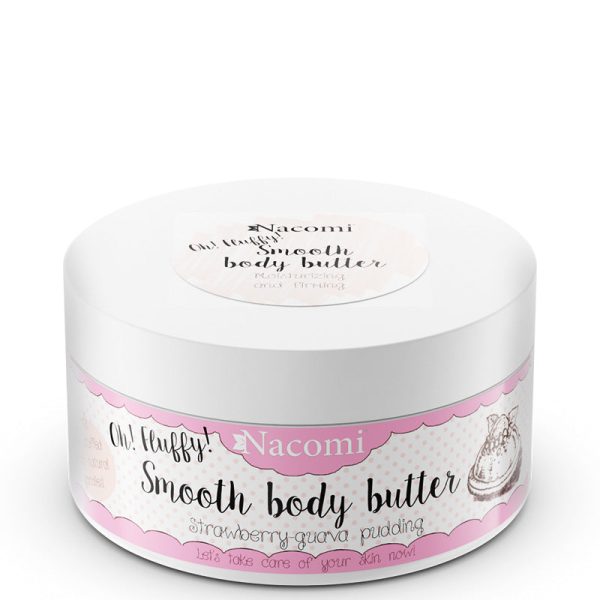 Smooth Body Butter masło do ciała Pudding Truskawkowy 100g Hot on Sale