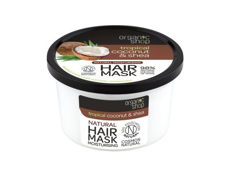 Natural Moisturising Hair Mask nawilżająca maska do włosów Coconut & Shea 250ml For Sale