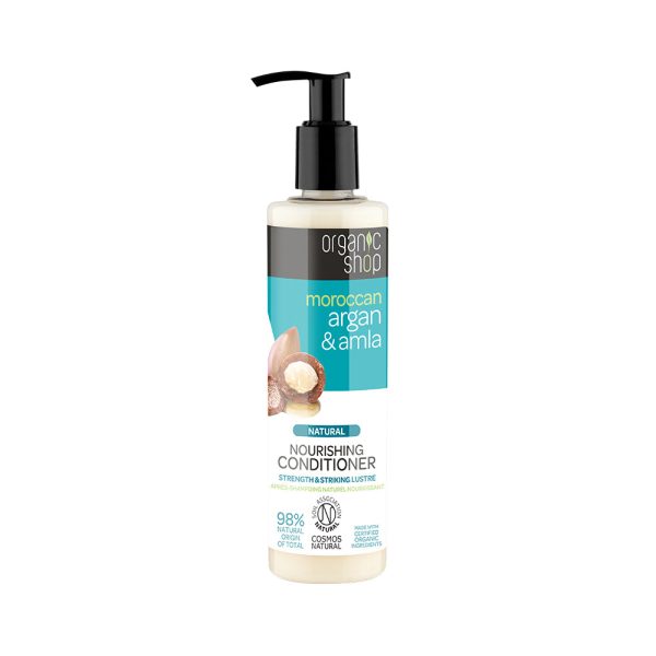 Natural Nourishing Conditioner naturalna odżywka do włosów Argan & Amla 280ml For Discount