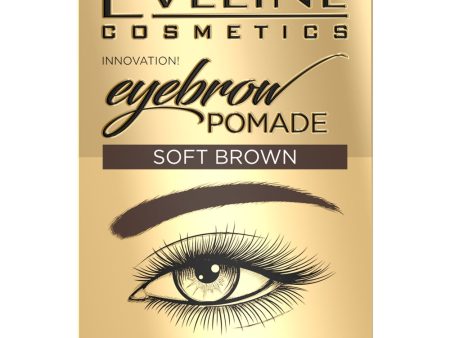 Eyebrow Pomade pomada do brwi Soft Brown Fashion