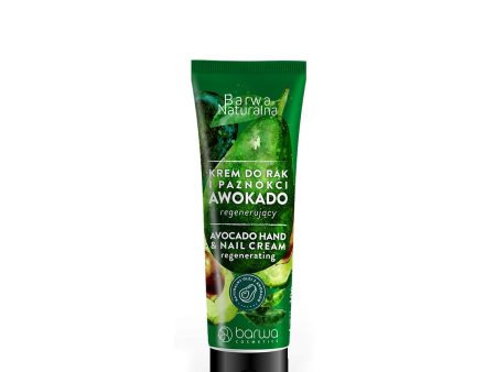 Naturalna regenerujący krem do rąk i paznokci Awokado 100ml Online Sale