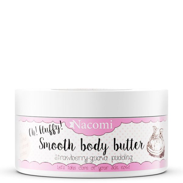 Smooth Body Butter masło do ciała Pudding Truskawkowy 100g Hot on Sale