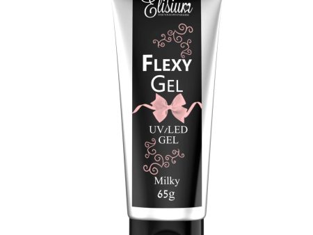 Flexy Gel żel do przedłużania paznokci Milky 65g Online Sale