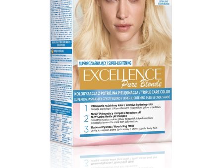 Excellence Pure Blonde krem koloryzujący 02 Superjasny Blond Złocisty Sale