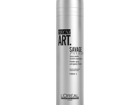 Tecni Art Savage Panache Powder Spray puder w sprayu nadający objętość włosom Force 4 250ml Supply