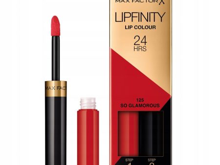 Lipfinity Lip Colour dwufazowa pomadka w płynie o długotrwałym efekcie 125 So Glamorous on Sale