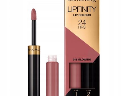 Lipfinity Lip Colour dwufazowa pomadka w płynie o długotrwałym efekcie 16 Glowing Hot on Sale