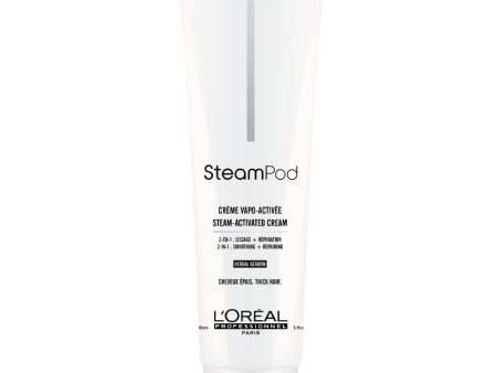 Steampod Smoothing Cream odbudowujący krem wygładzający do włosów grubych 150ml For Sale